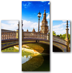 Фотообои Леонский мост солнечным днем, Испания