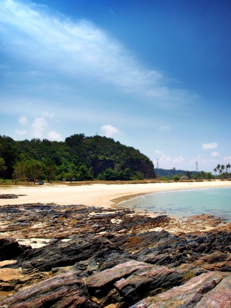 Фотообои - Городской пляж Теренггану, Малайзия - №0003417