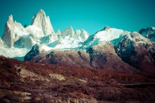 Фотообои Горный ландшафт парка Лос-Гласиарес, Аргентина