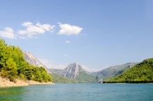 Фотообои Прекрасный вид на горы Зеленого каньона, Турция