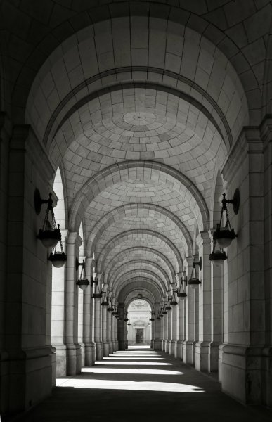 Фотообои - Аркада Вашингтонской Станции Союза - №0000477